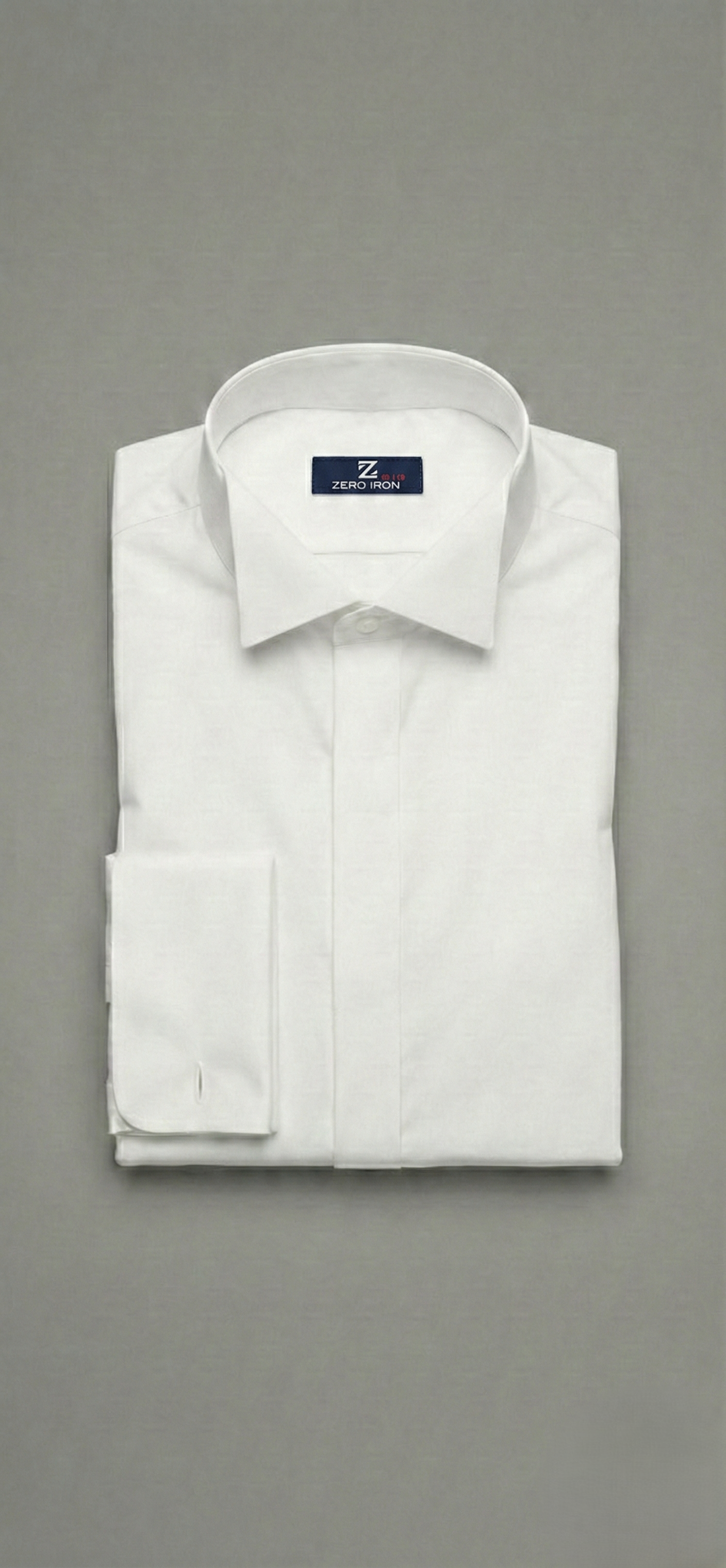 Camicia Smoking Uomo Cotone Twill NoIron Antimacchia