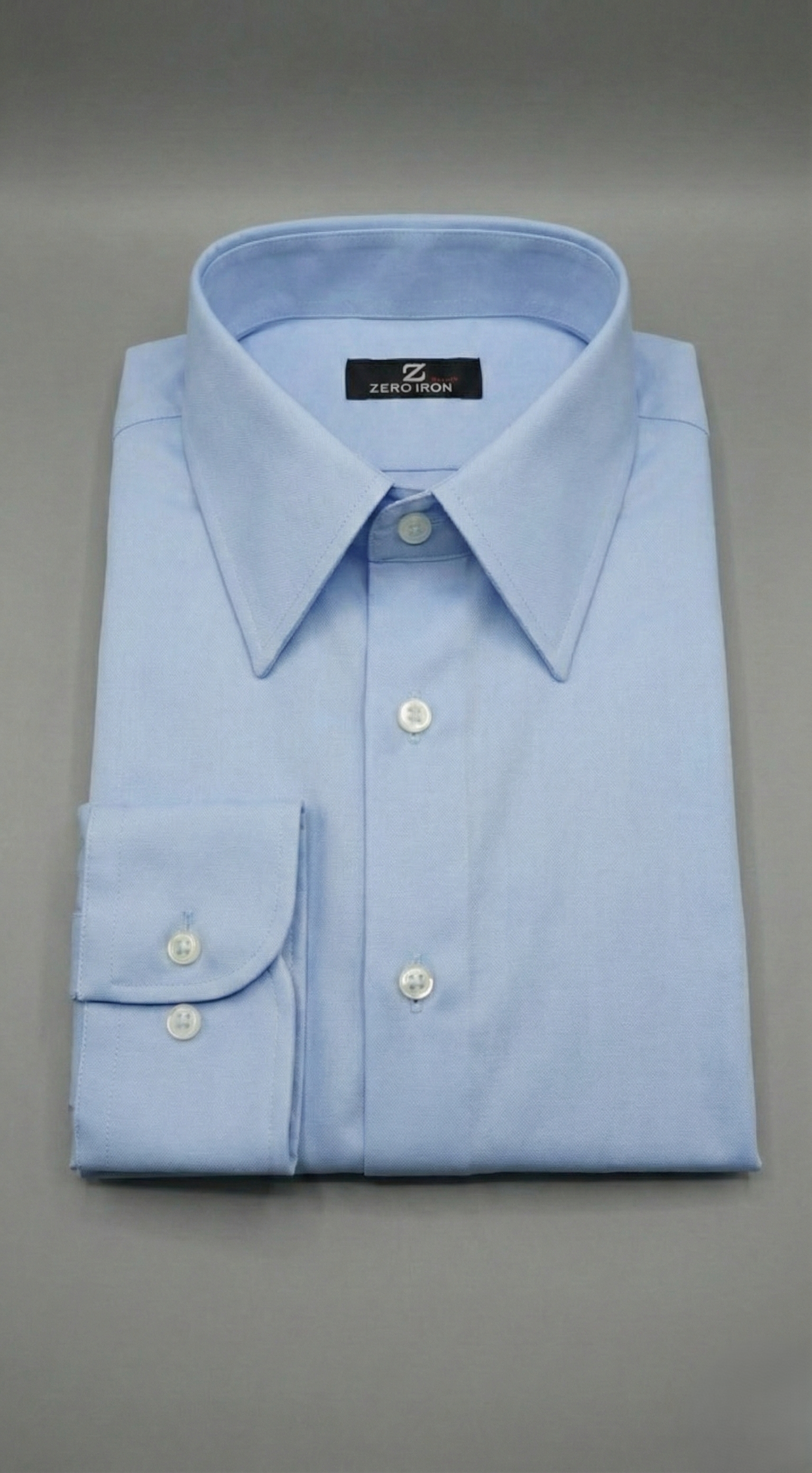 Camicia Uomo 1 Bottone Italiano Slim Armaturato Care Free