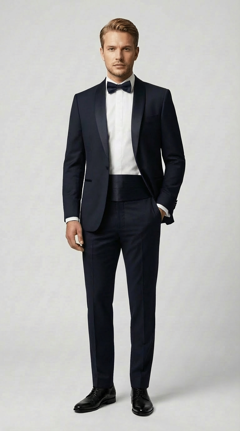 Abito Smoking Sciallato Travel Tekhnoflex unito