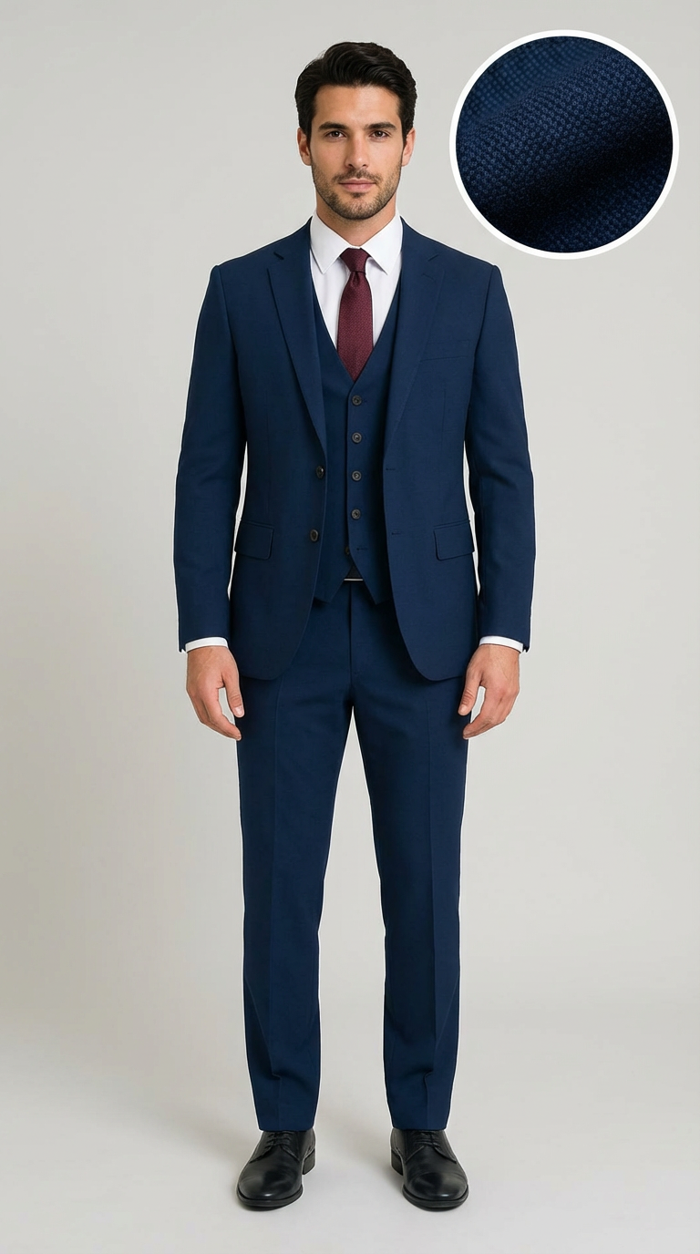 Abito Travel 2 Bottoni Tekhnoflex occhio di pernice