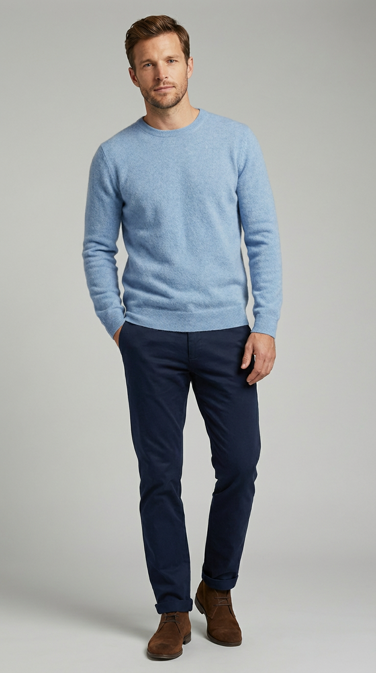 Maglia Classica Girocollo Cotone