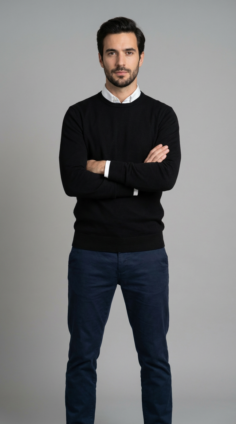 Maglia Classica Girocollo TEKHNOFLEX