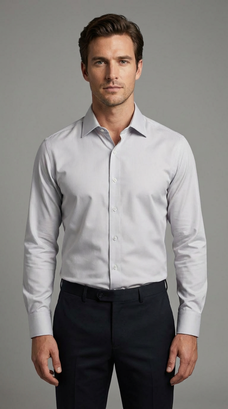 Camicia Uomo Cotone Unito