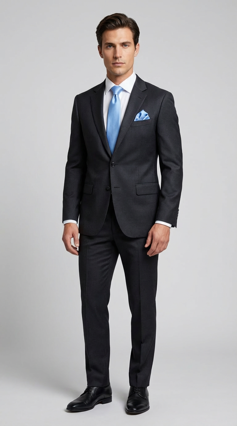 Cravatta Con Pochette Unito