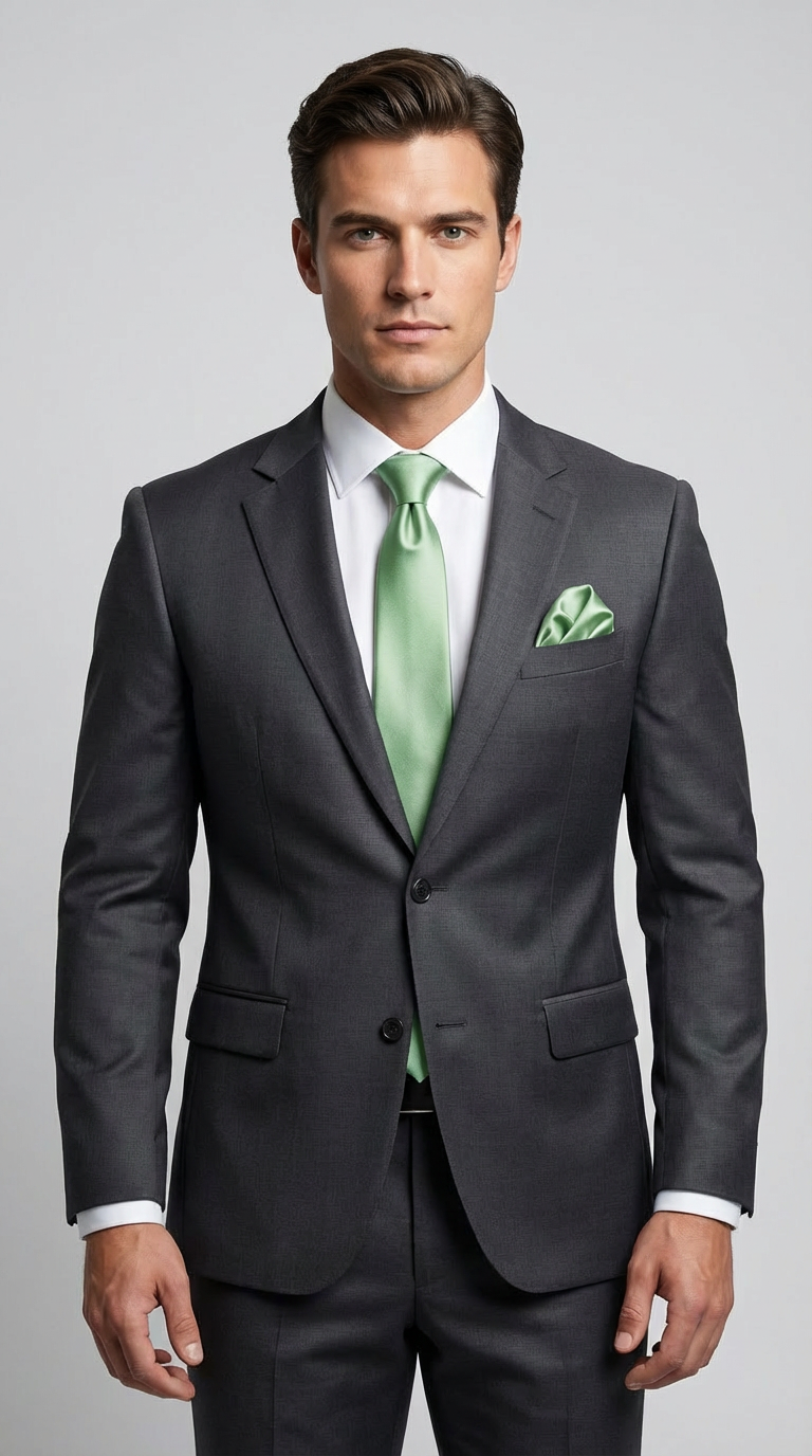 Cravatta Con Pochette Unito