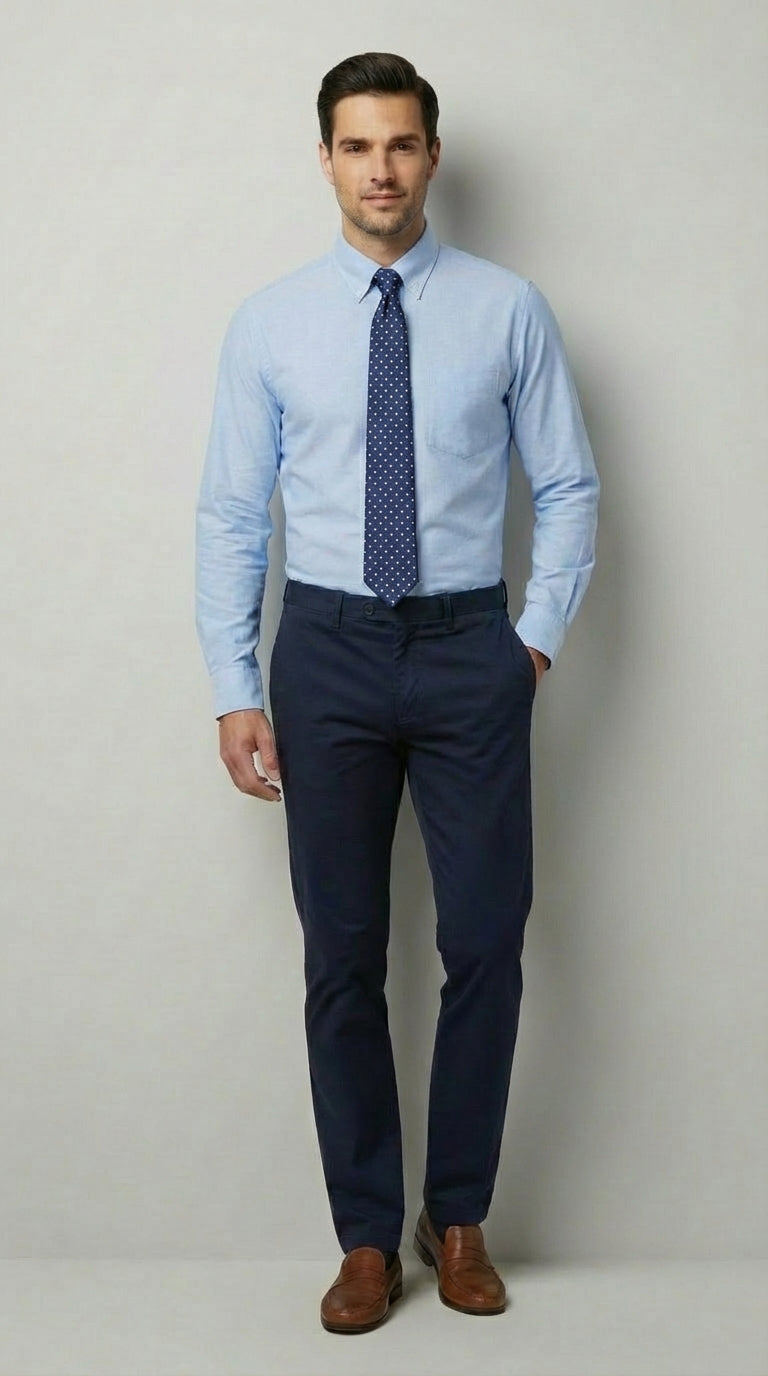 Camicia Uomo 1 Bottone Button Down