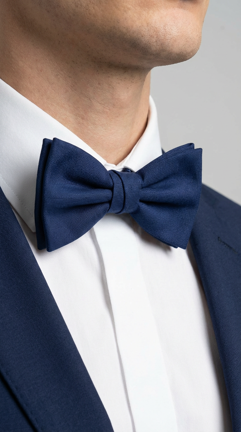 Papillon Uomo Seta Unito