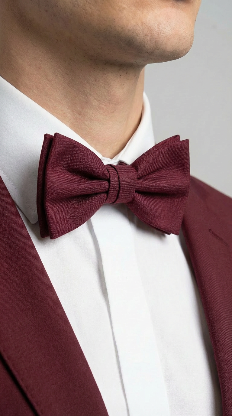 Papillon Uomo Seta Unito