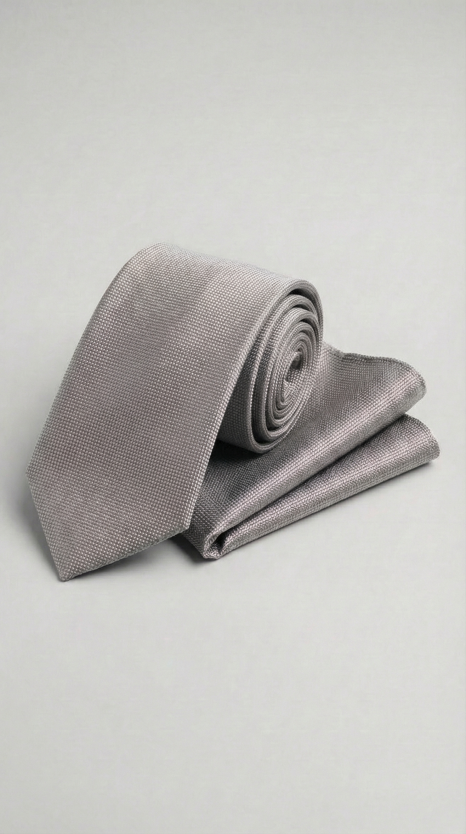 Cravatta Con Pochette Nido D ape Unito