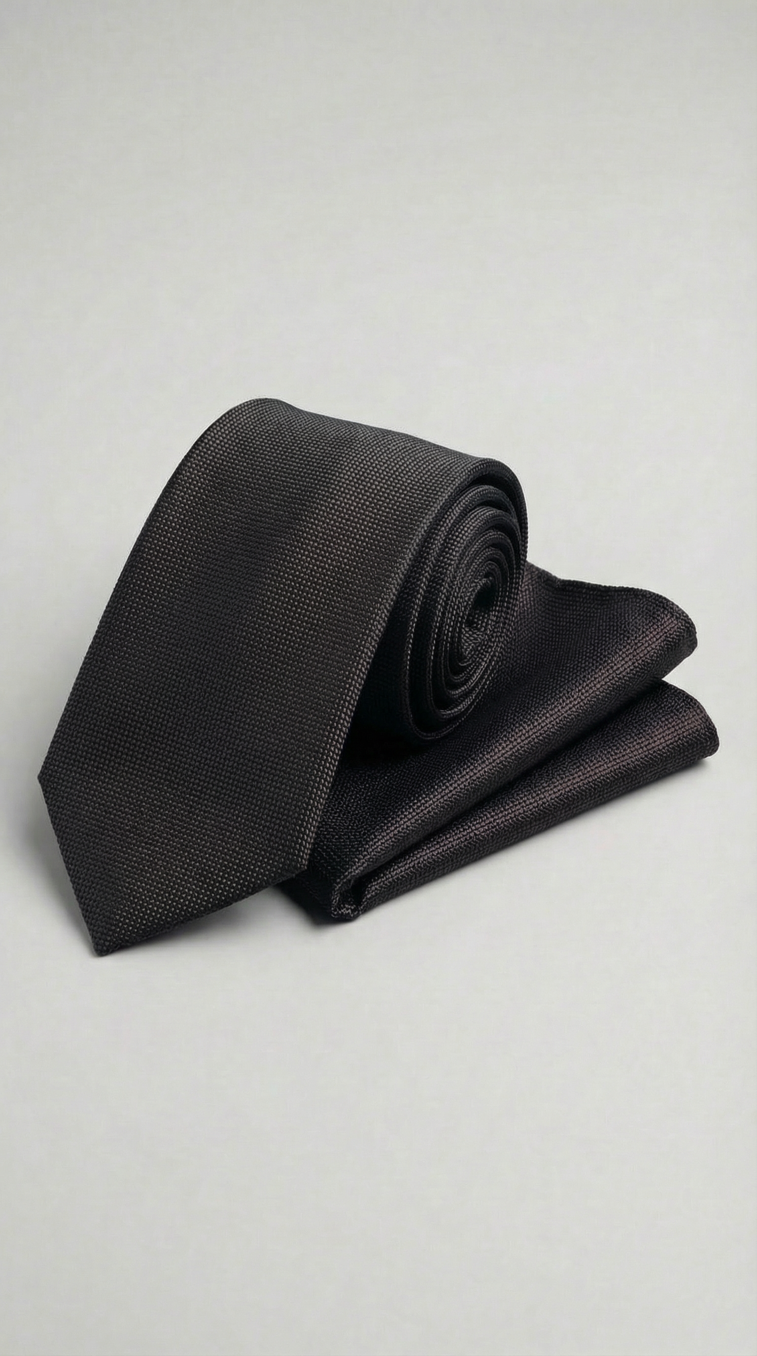 Cravatta Con Pochette Nido D ape Unito