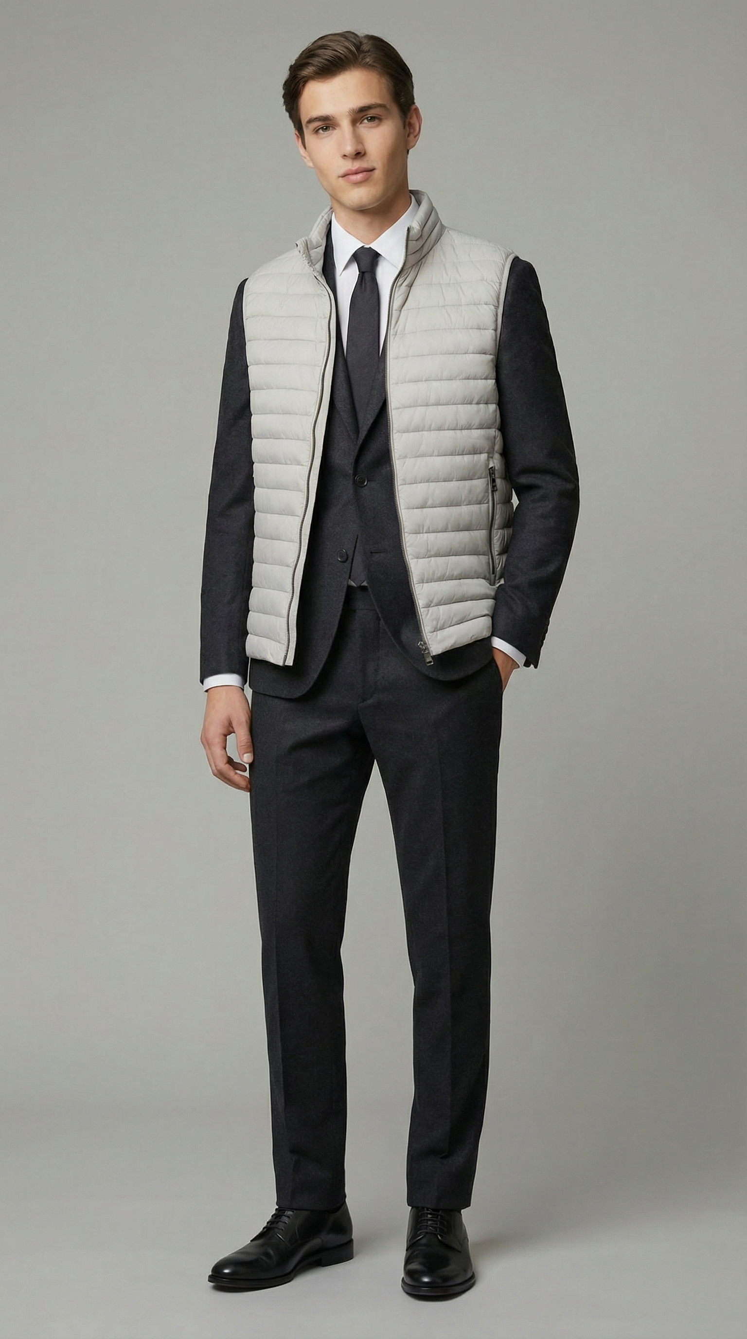 Gilet Piumino Uomo Poliestere Unito