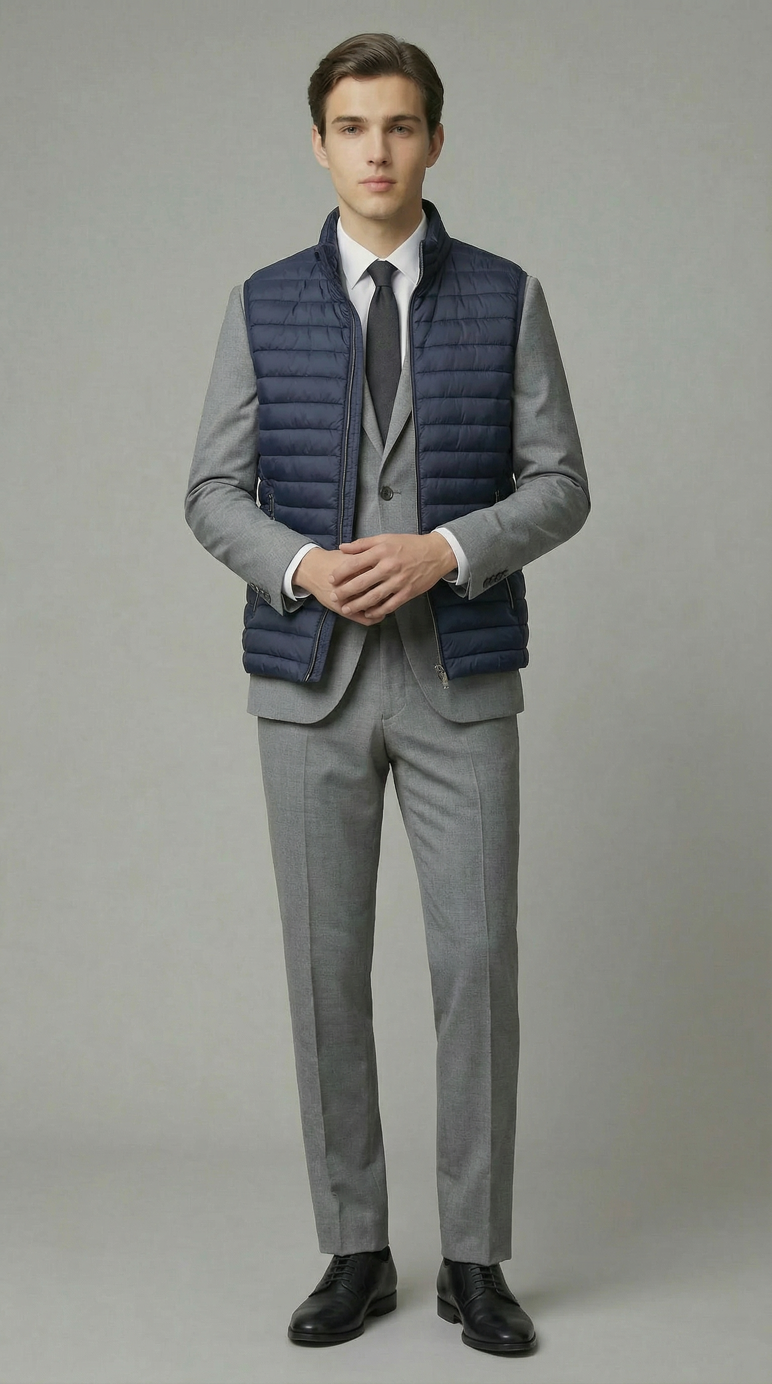 Gilet Piumino Uomo Poliestere Unito