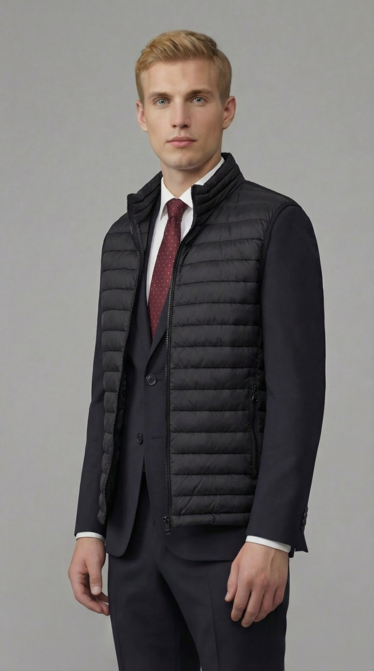 Gilet Piumino Uomo Poliestere Unito