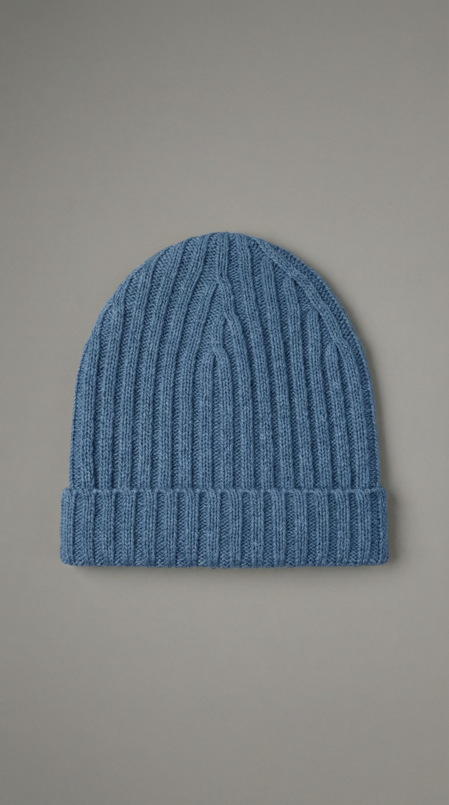 Zuccotto Uomo Coste Misto Cachemire Unito