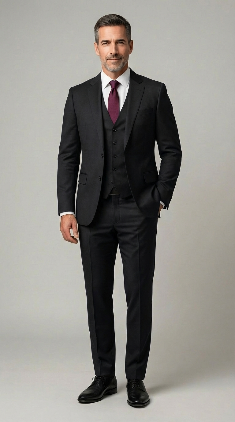 Abito Uomo Lana Tasmania Unito