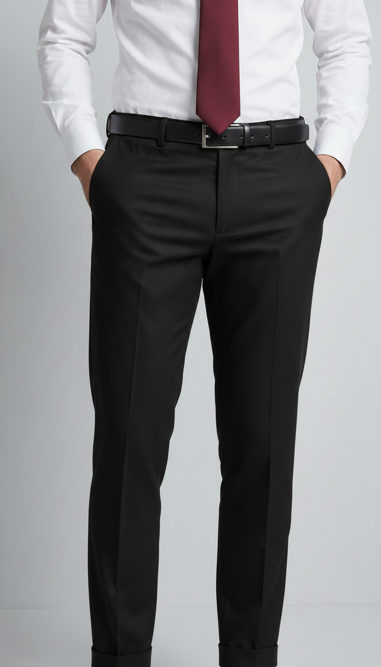 Pantalone Uomo Travel Con Risvolto Tekhnoflex unito