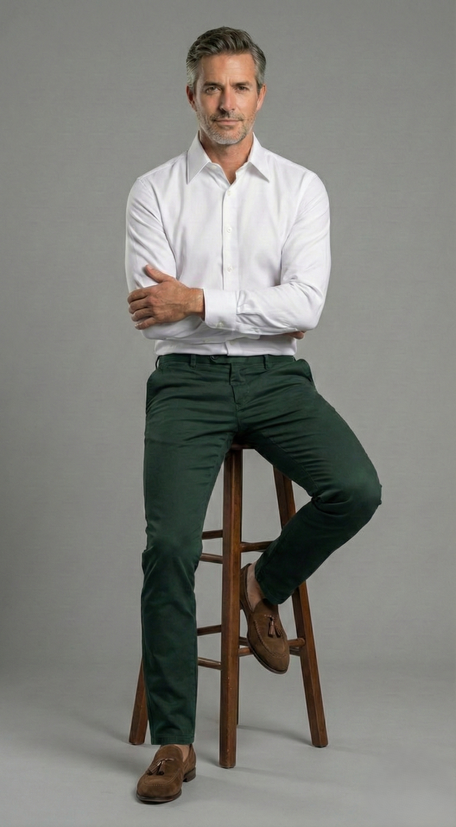 Camicia Uomo 1 Bottone Italiano Slim Satin Zero Iron Antimacchia