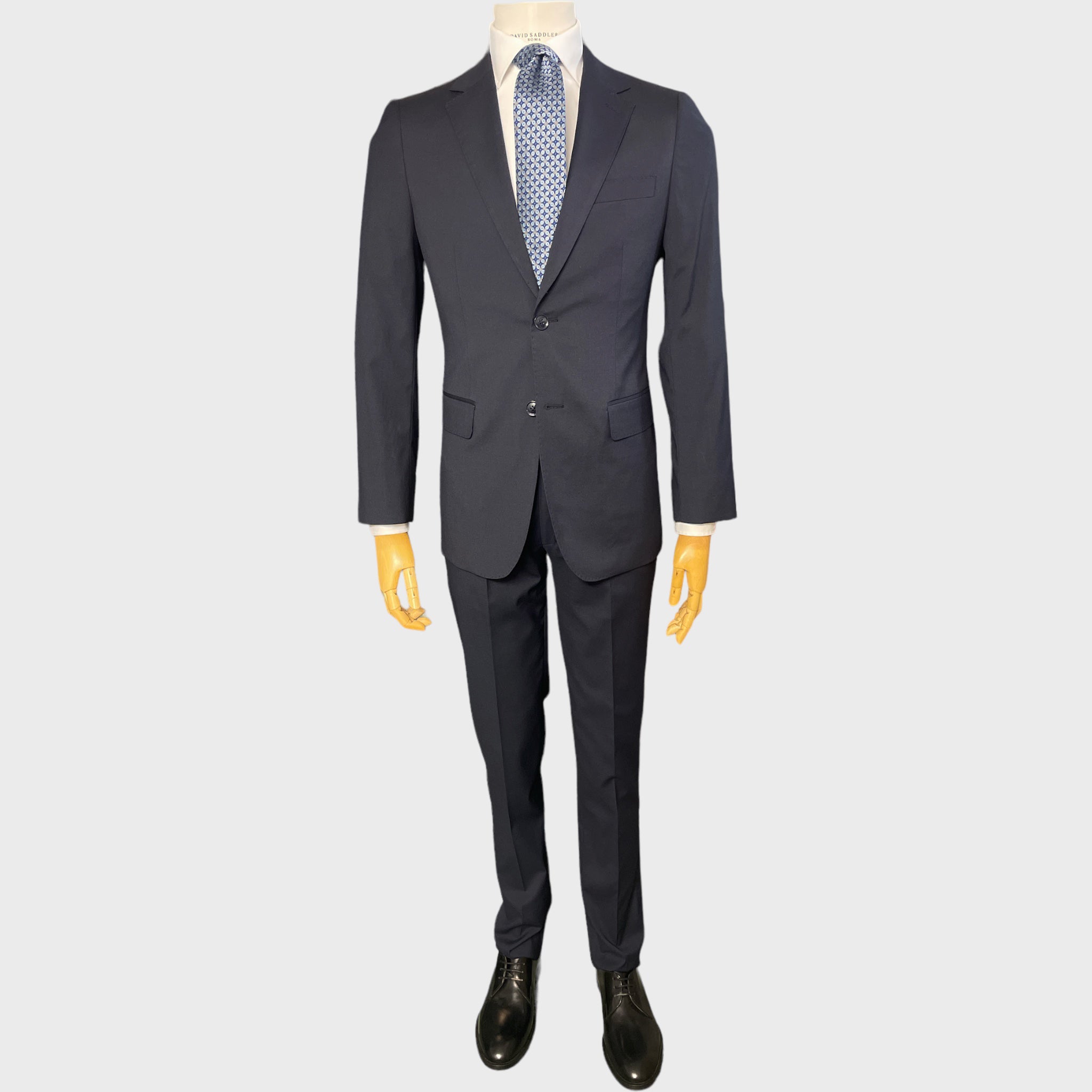 Abito Uomo 2 Bottoni con Spacchi New Quality Pl Unito Grigio