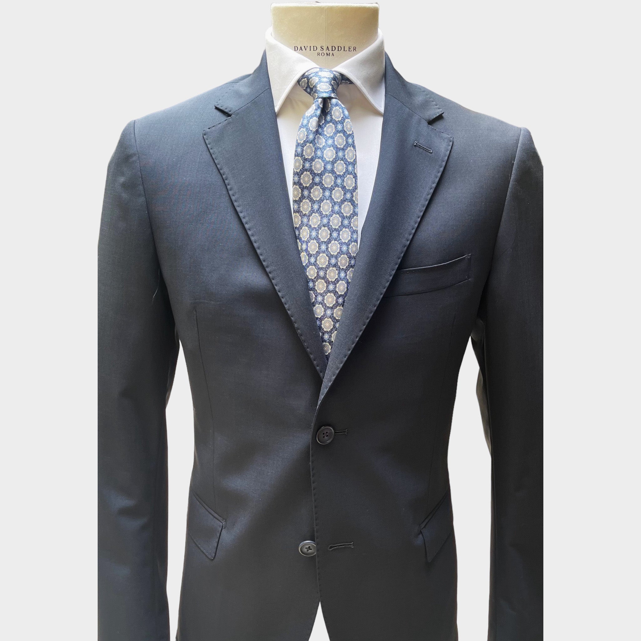 Abito Uomo 2 Bottoni con Spacchi New Quality Pl Unito Grigio