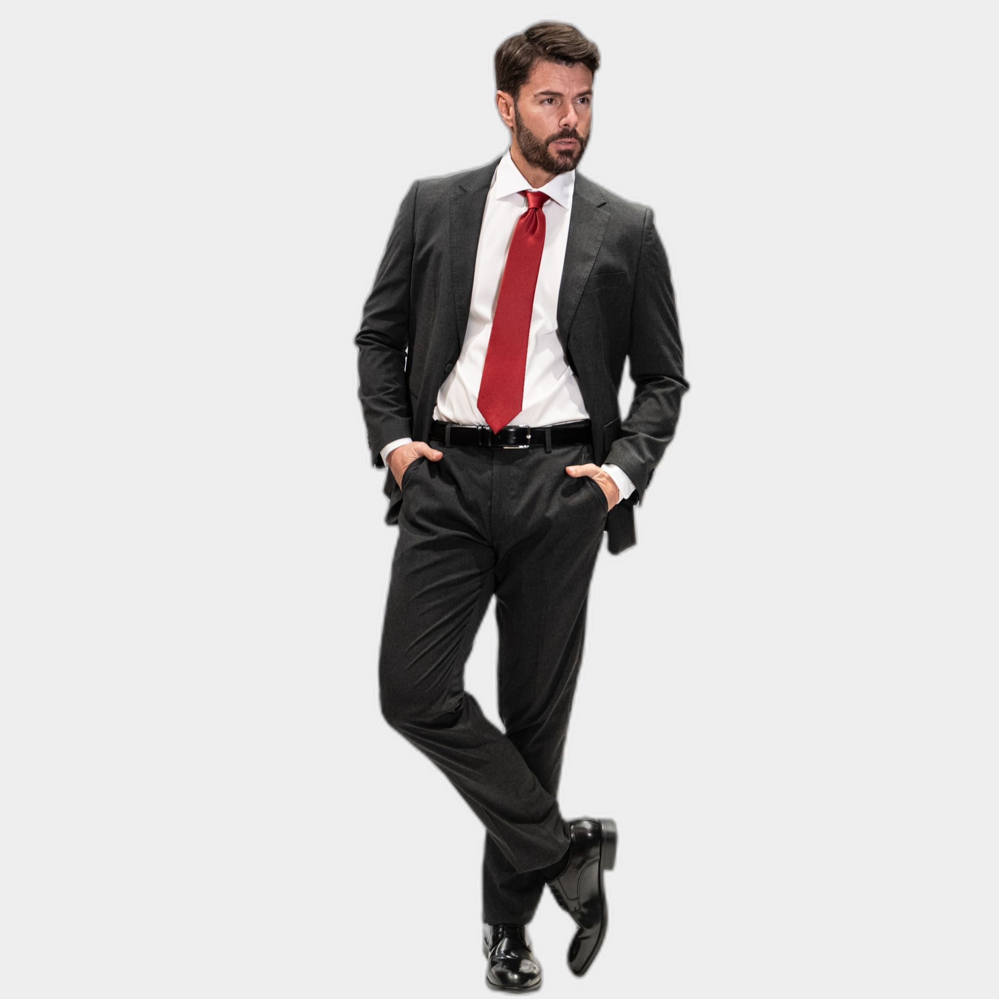 Abito Uomo 2 Bottoni con Spacchi New Quality Pl Unito
