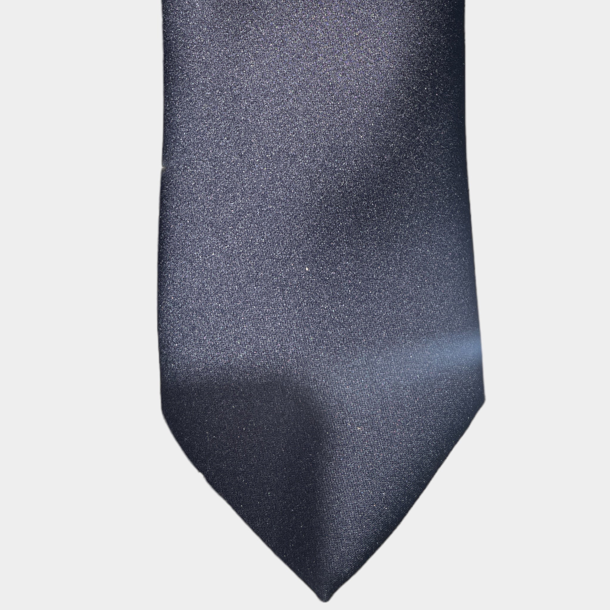 Cravatta Uomo cm 8 Seta Twill Unito