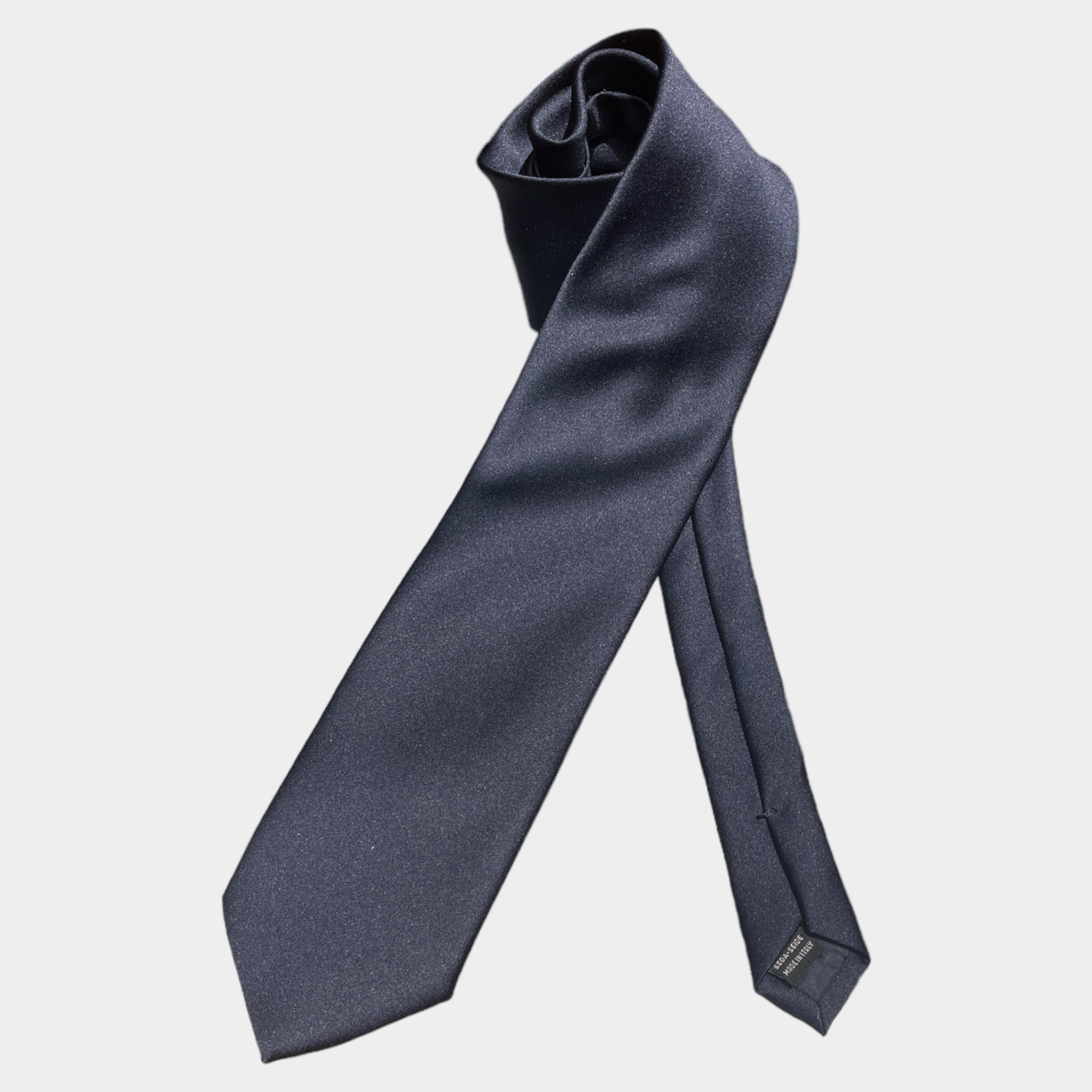 Cravatta Uomo cm 8 Seta Twill Unito