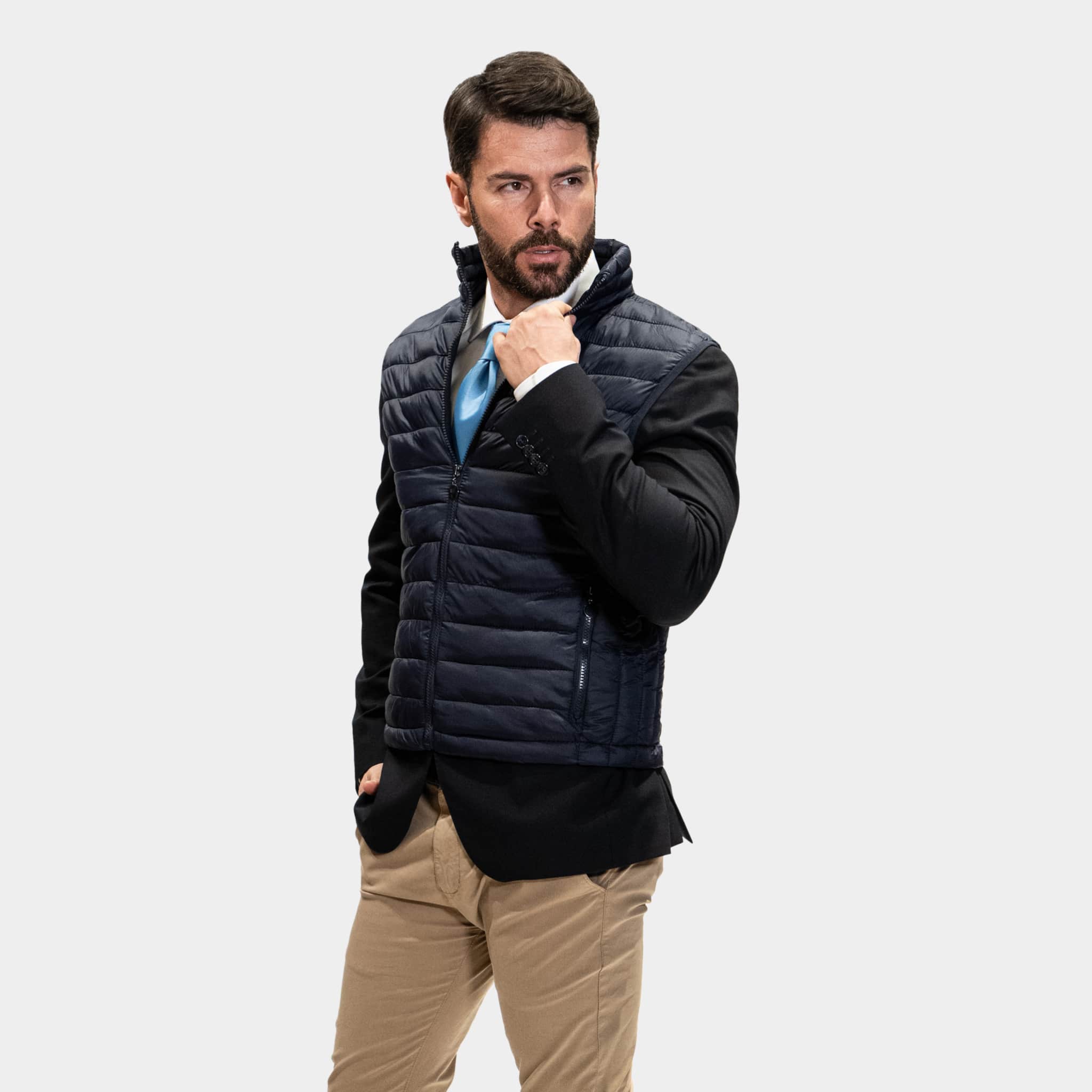 Gilet Piumino Uomo Poliestere Unito