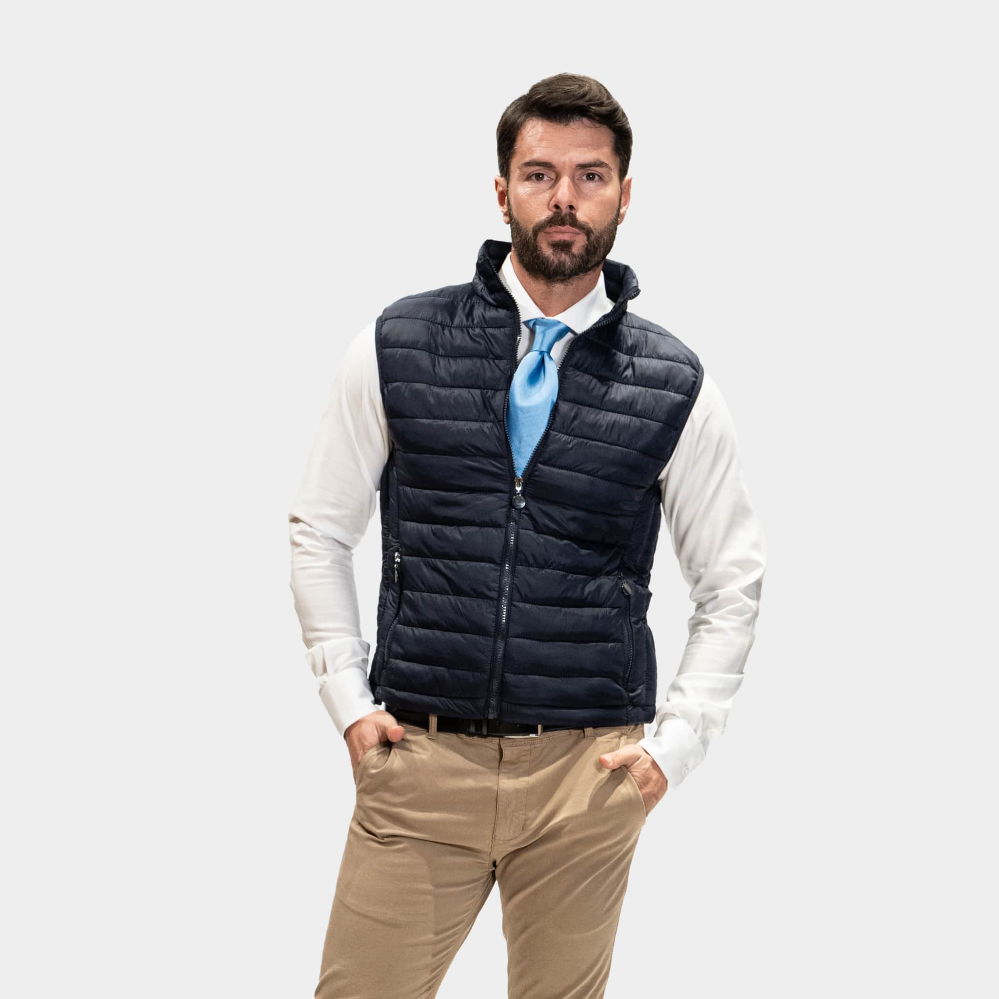 Gilet Piumino Uomo Poliestere Unito
