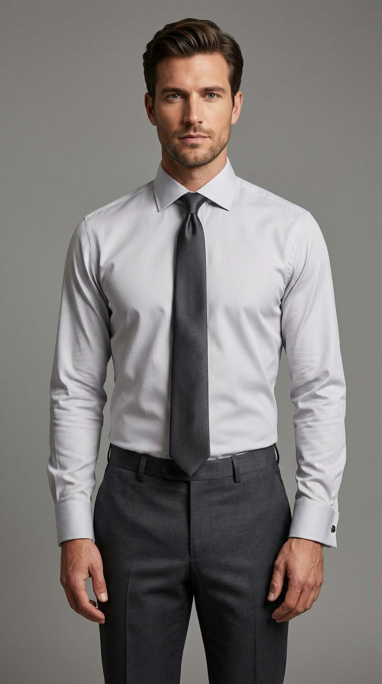 Camicia Uomo Cotone Unito