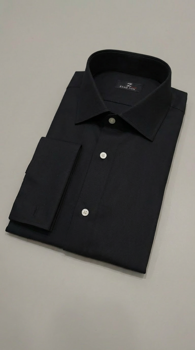 Camicia Uomo 1 Bottone Francese Zero iron