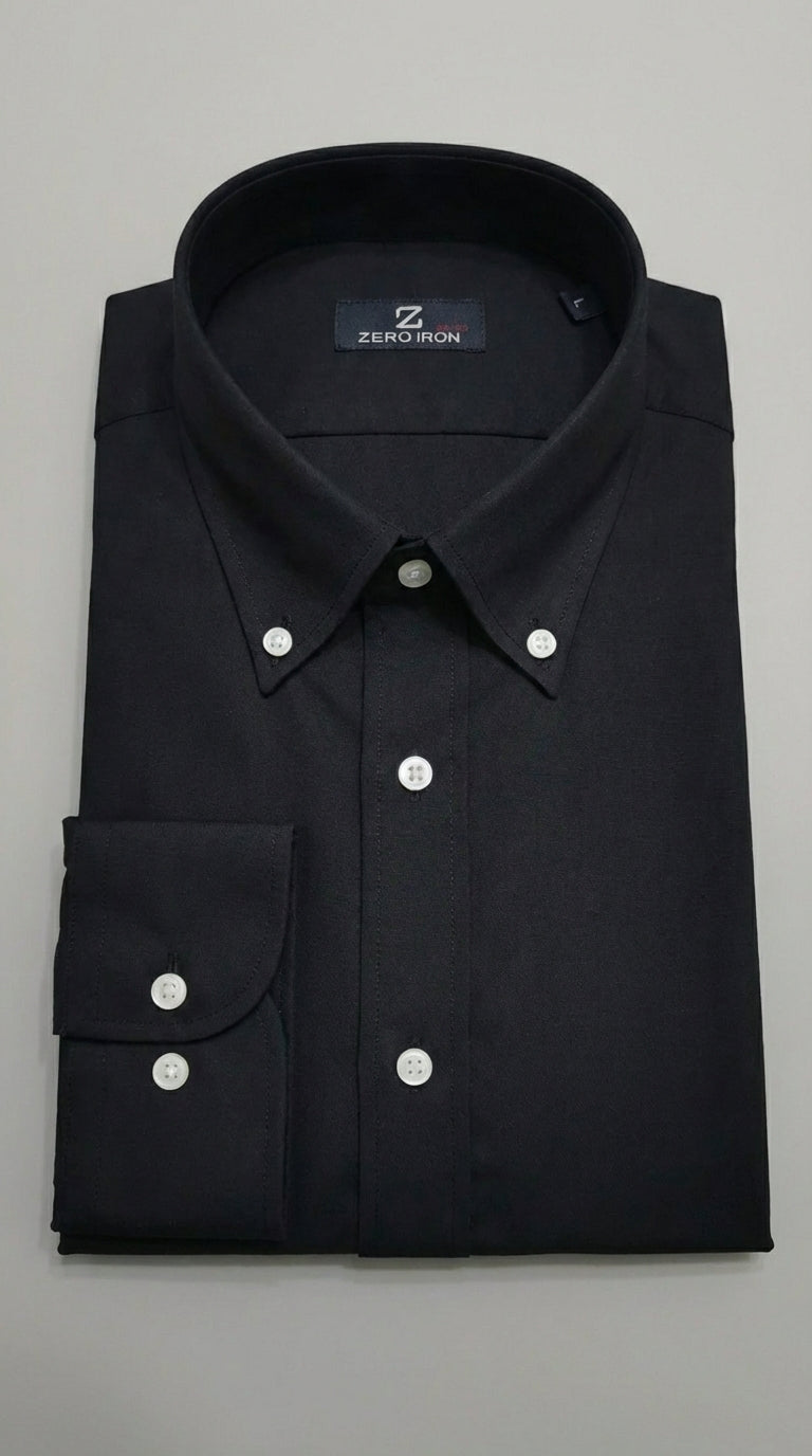 Camicia Uomo 1 Bottone Button Down Armaturato Care Free