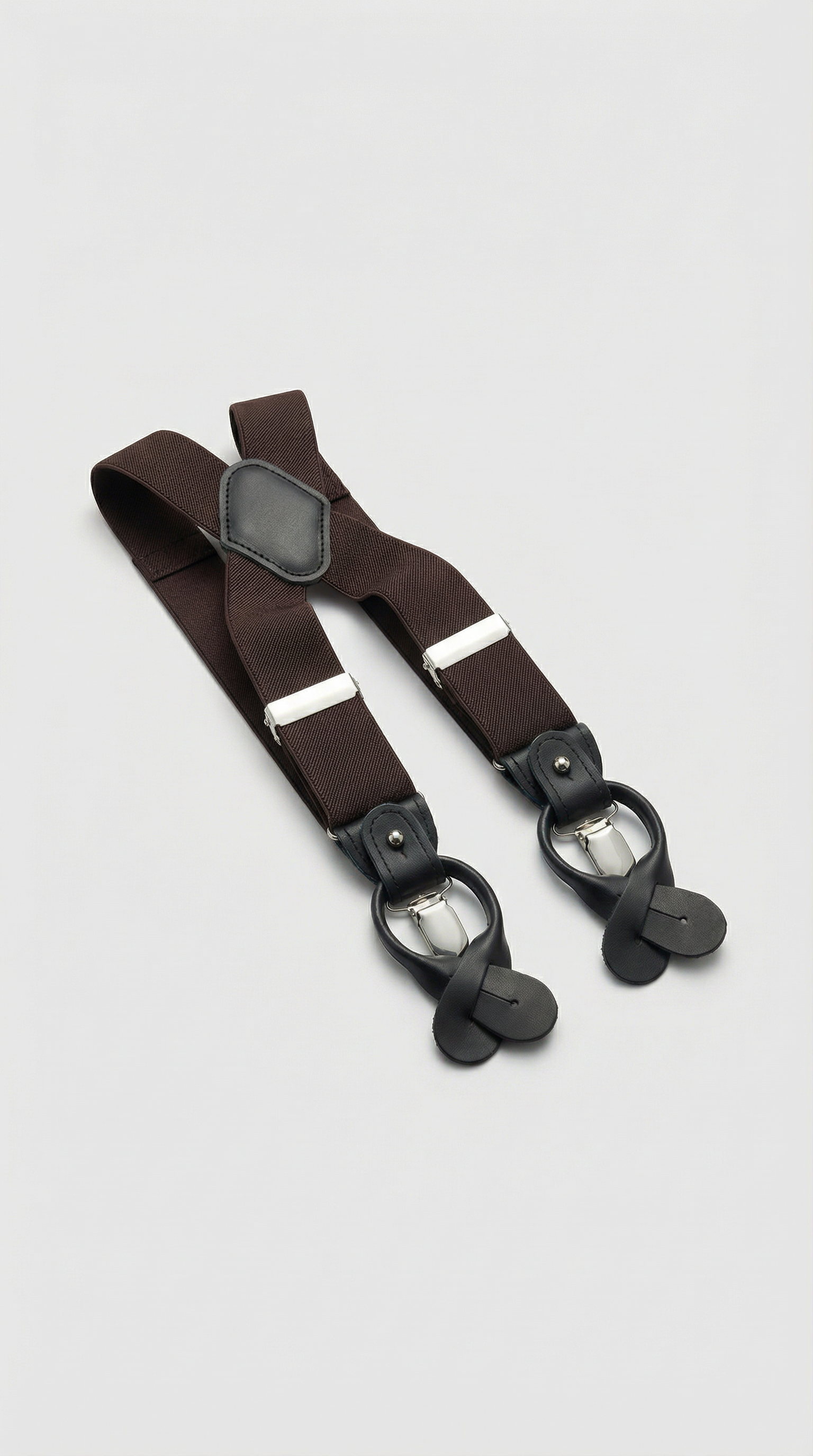 Zero Iron Bretelle Classica Larga Elastico Unito Verde