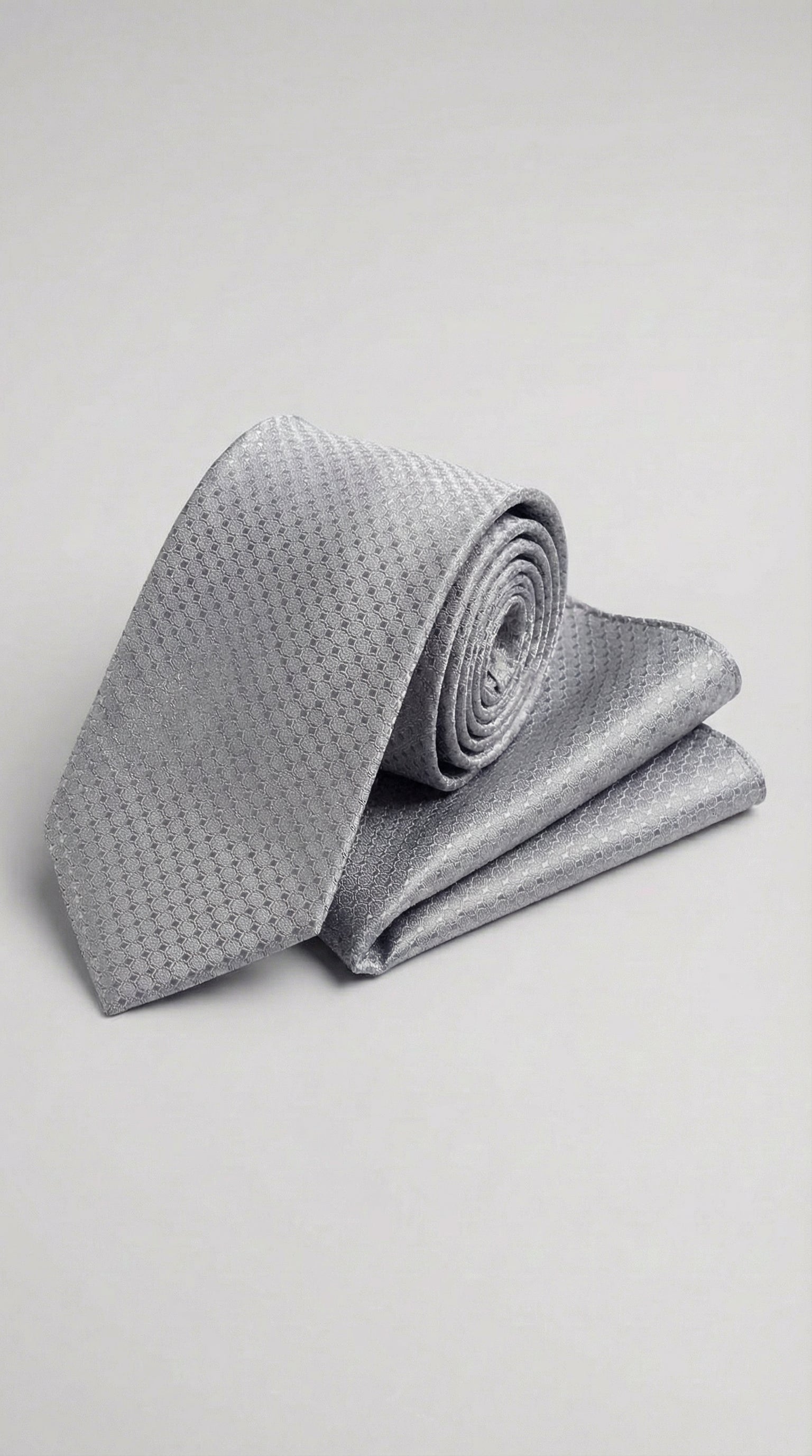 Cravatta Con Pochette Fantasia