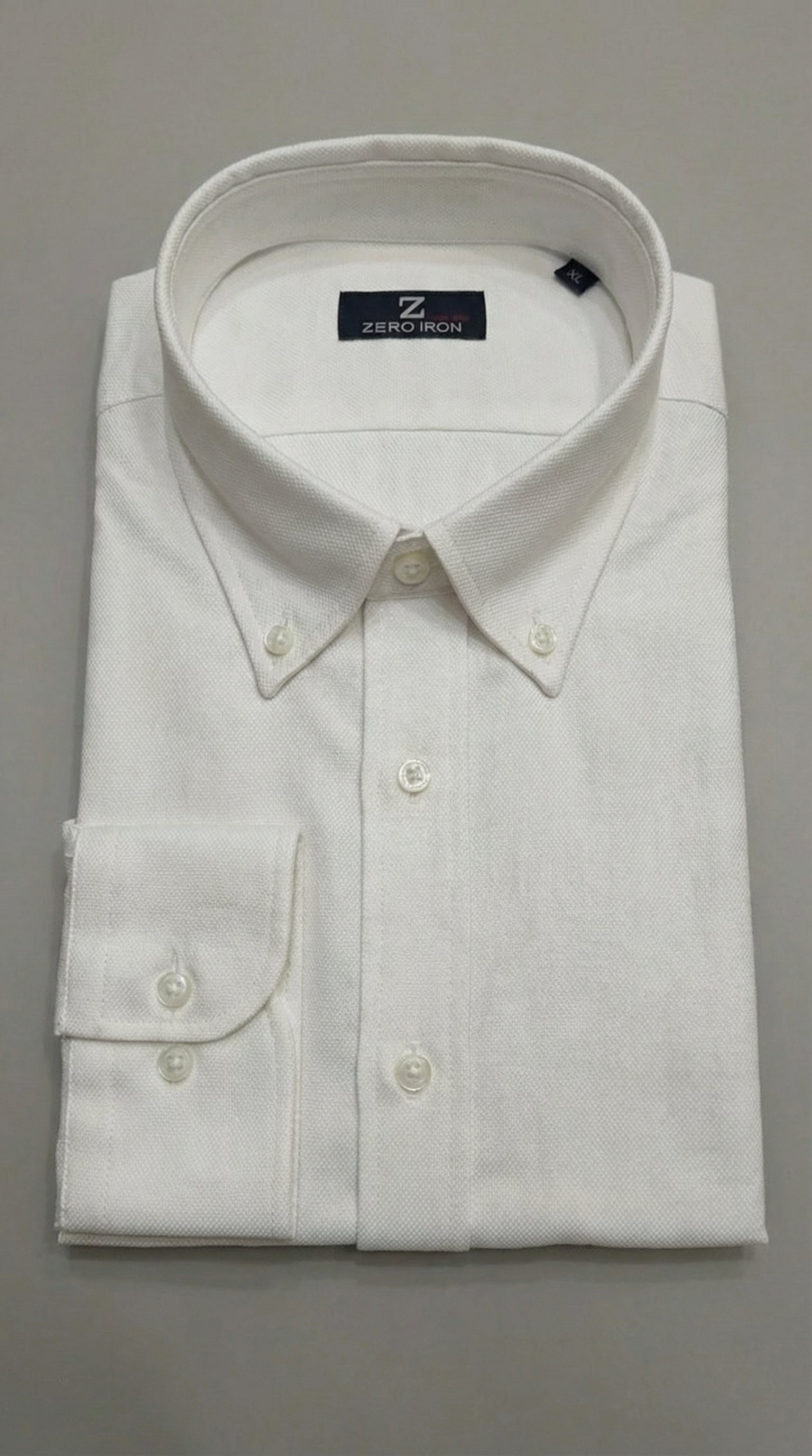 Camicia Uomo 1 Bottone Button Down Nido d ape No iron Antimacchia